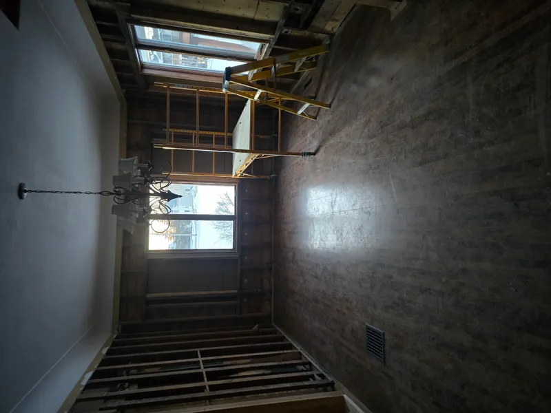 Packed garage before junk removal service