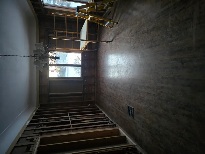 Garage cleared and ready to use after cleanout