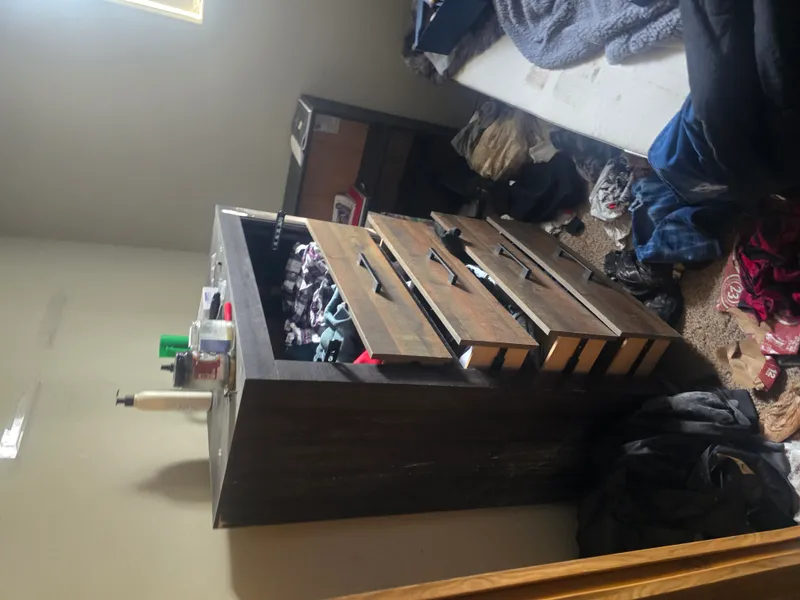 Household junk removal — furniture and boxes hauled away