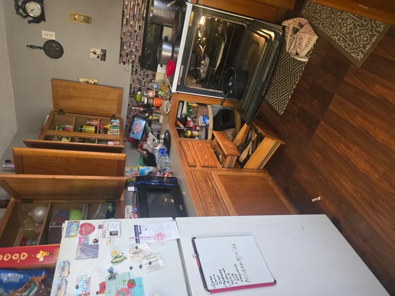 Full room cleanout — furniture and miscellaneous items removed